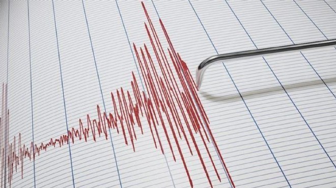 İzmir de korkutan deprem!