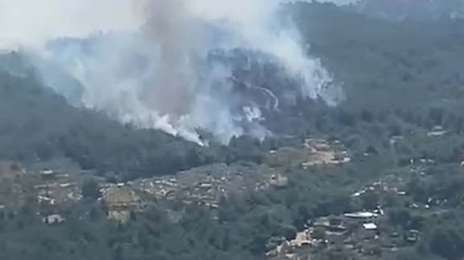 İzmir deki orman yangını kontrol altında!