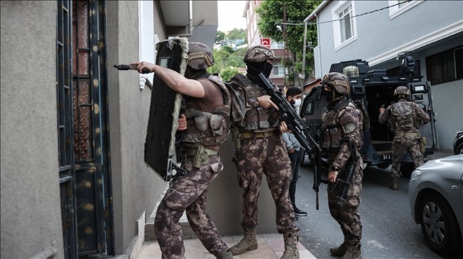 İzmir de Mercek-8 operasyonu: 92 gözaltı!