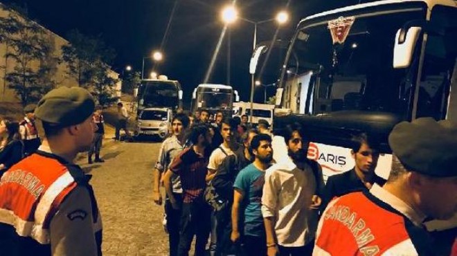 İzmir de mültecilere sınır dışı!