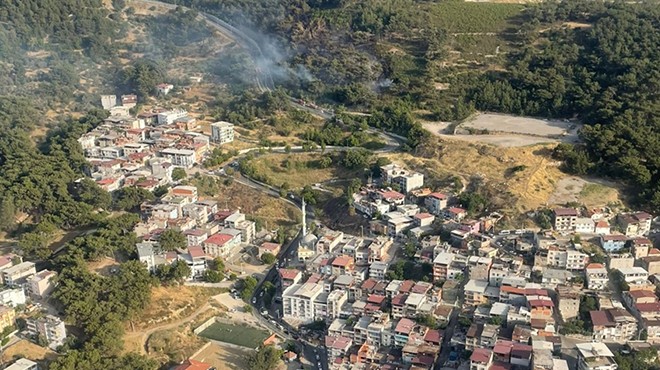 İzmir deki orman yangını kontrol altına alındı