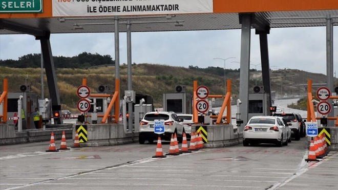 İzmir de otoyol fiyatlarına zam!