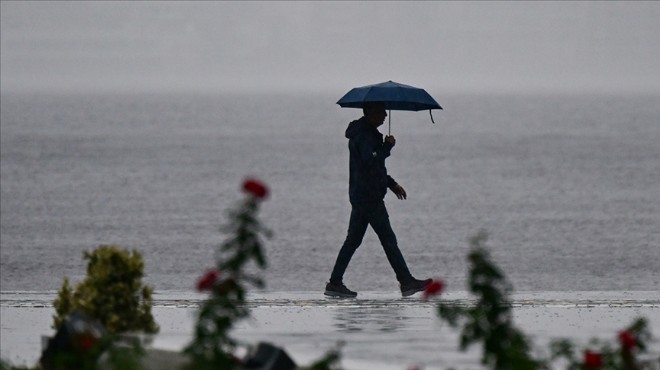 İzmir de sonbahar etkisi... Yağmur geliyor!