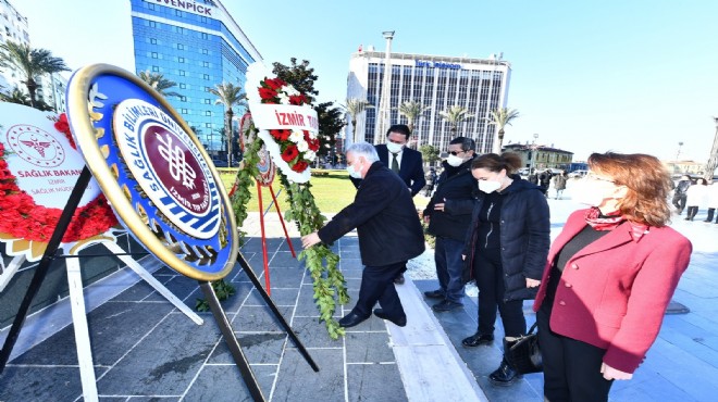 İzmir de buruk  Tıp Bayramı  kutlaması!