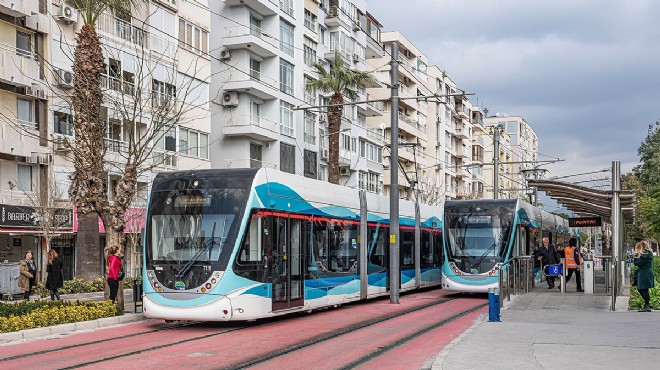 İzmir de tramvay seferlerinde aksama!