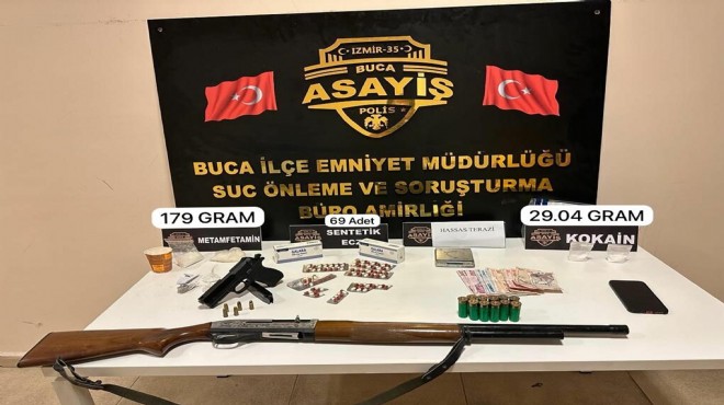 İzmir’de uyuşturucu operasyonda 1 tutuklama