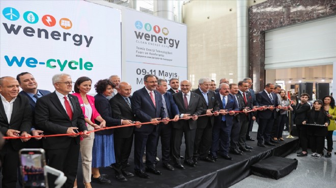 WENERGY fuar ve kongresi ile WE-CYCLE fuarı başladı