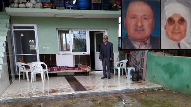 İzmir de yaşlı çifti kömür sobası ayırdı