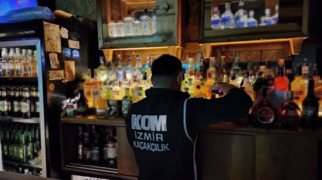 İzmir de yılbaşı öncesi ölüm içkisi baskını!