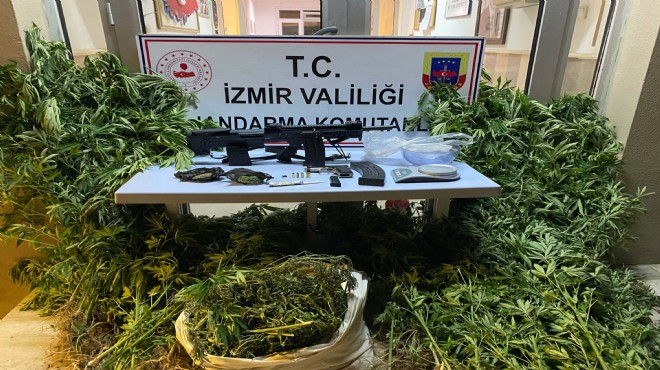 İzmir de zehir operasyonu: 1 gözaltı