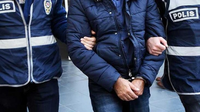 İzmir deki  torbacı  operasyonunda tutuklama!