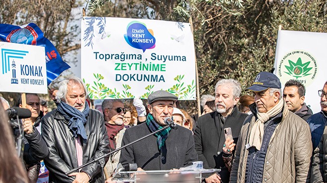 İzmir den  zeytin  isyanı… Soyer: Yeter ki omuz omuza olalım!