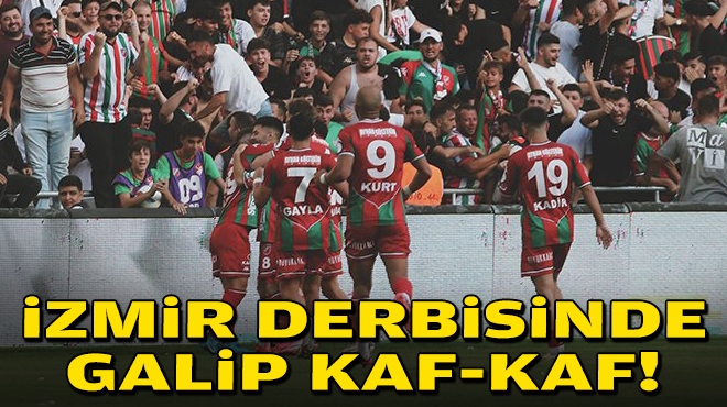 İzmir derbisinde galip Kaf-Kaf!