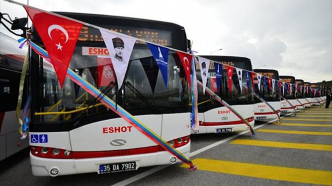 İzmir’e 304 otobüs daha geliyor