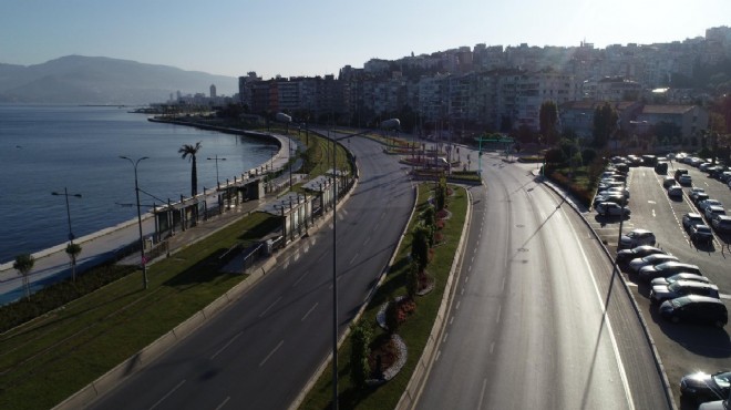 İzmir ikinci günde sessizliğe uyandı