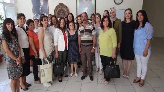 ‘İzmir’in first lady’leri Narlıdere’de buluştu