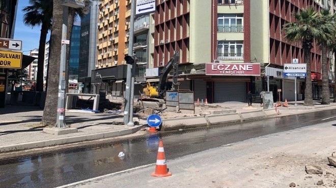 İzmir in kritik noktası 1 ay kapalı!