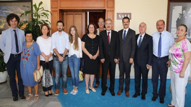 İzmir Kent Konseyi nden Vali ye ziyaret