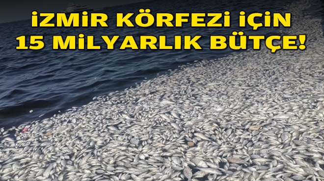 İzmir Körfezi için 15 milyarlık bütçe!