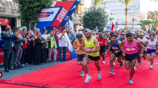 İzmir de maraton heyecanı!