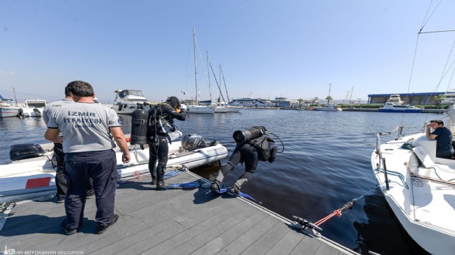 İzmir Marina da 400 bin TL lik tasarruf!