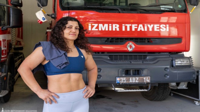 İzmirli itfaiyeci gözü Avrupa ya dikti!