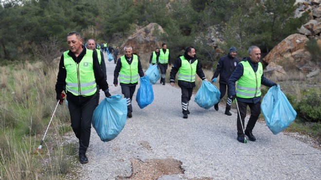 İZSU dan barajlarda temizlik seferberliği!