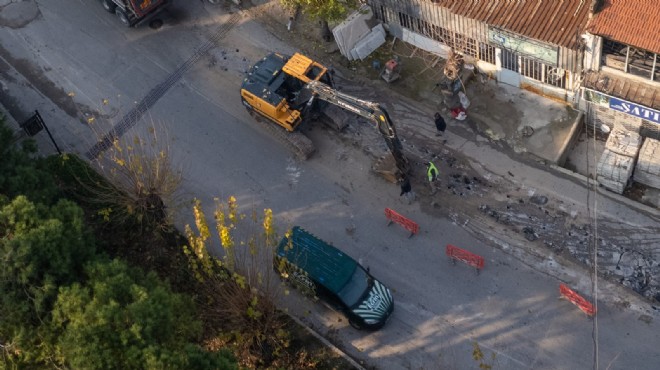 İZSU dan Gürçeşme de yağmur suyu harekatı!