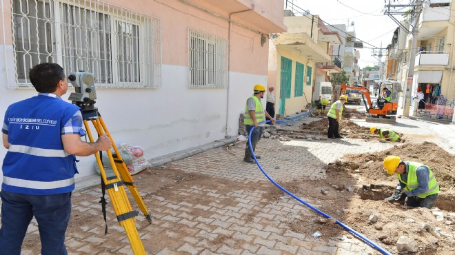 İZSU’dan merkezde ‘24 milyonluk’ yenileme harekatı