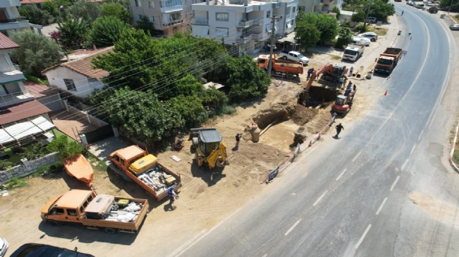 İZSU’dan Özdere’deki arızaya müdahale