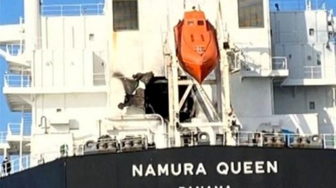 Japon kargo gemisi Karadeniz de vuruldu!