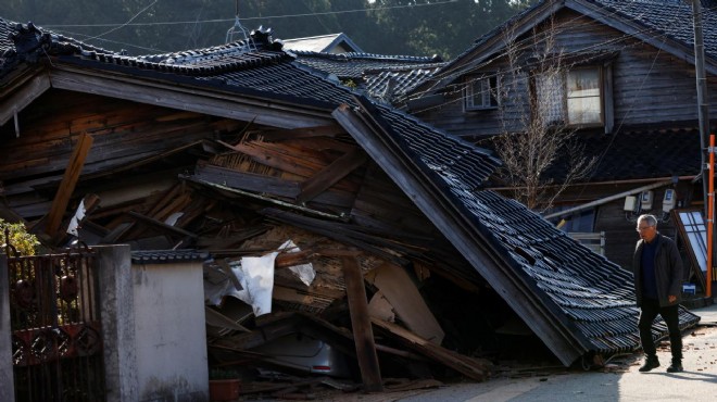Japonya daki depremlerde 55 kişi öldü
