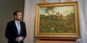 Van Gogh un tablosu çatı arasından çıktı