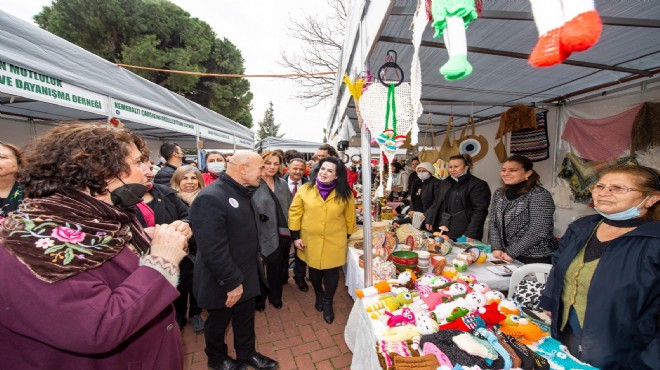 Kadın emeği İzmirlilerle buluştu!