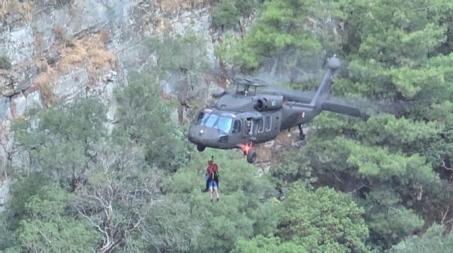 Kanyon gezisi kabusa döndü: Mahsur kaldılar!