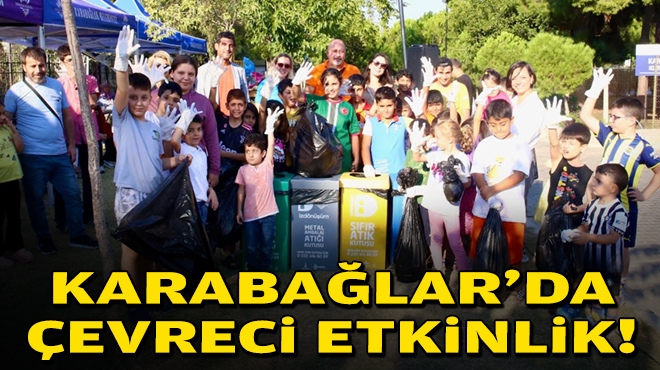 Karabağlar'da çevreci etkinlik!