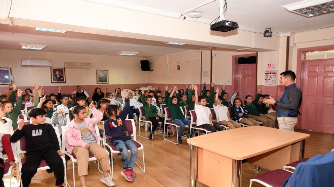 Karabağlar da çocuklar çevre bilinciyle yetişiyor