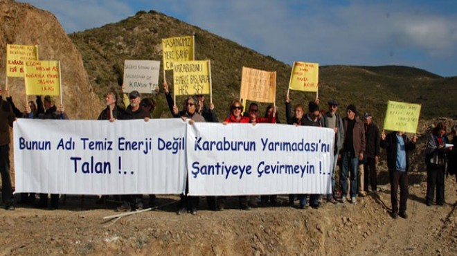 Karaburun’a Bakanlık şoku: O RES’e özel imar planı!