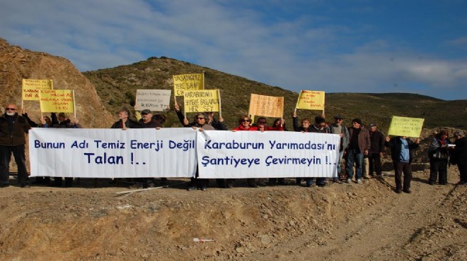 Karaburun’da isyan: Mahkeme kararını uygulayın!