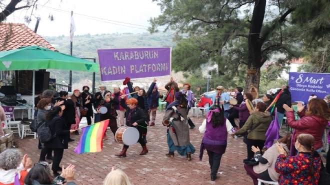 Karaburun’da “Kadın” coşkusu bitmiyor