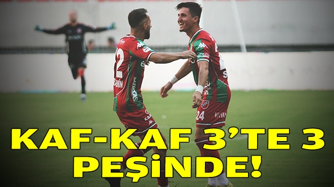 Karşıyaka 3'te 3 peşinde!