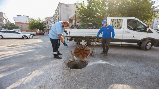 Karşıyaka da haşerelerle yoğun mücadele!