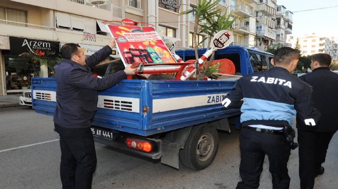 Karşıyaka da kaldırım işgaline geçit yok