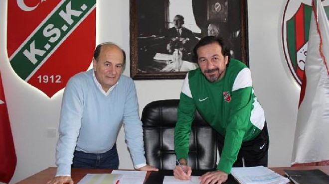 Karşıyaka da teknik direktör Şimşek imzayı attı