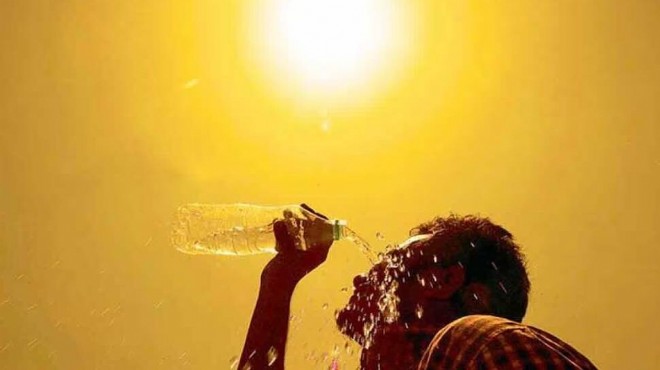Kavurucu sıcaklarda  güneşte kalmayın  uyarısı