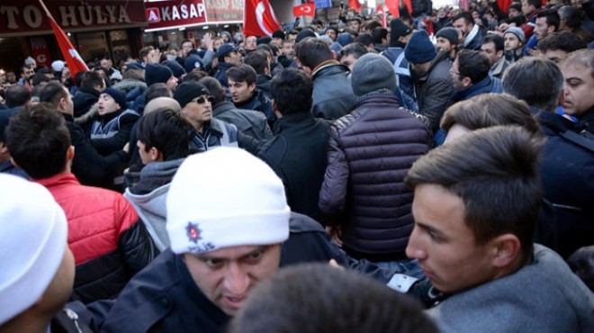 Kayseri de CHP li başkan saldırı!