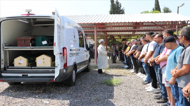 Kazada ölenlere son görev... Düğün evine ateş!