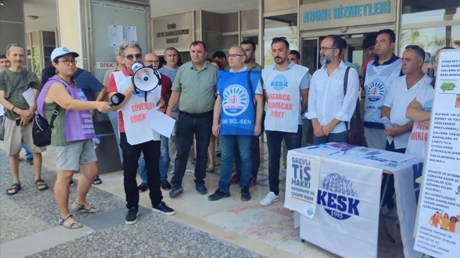 KESK İzmir den  zam oranı  tepkisi… Kamu emekçileri aşağılanıyor!