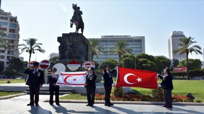 Kıbrıs Barış Harekatı nın 50 nci yıl dönümü İzmir de kutlandı