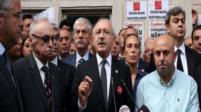 Kılıçdaroğlu Cumhuriyet e gitti: Bugün basına...